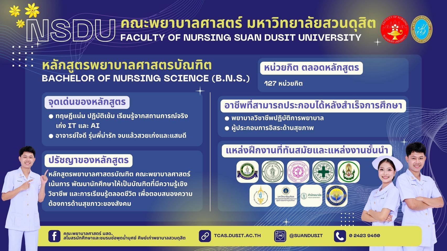 คณะพยาบาลศาสตร์ มหาวิทยาลัยสวนดุสิต