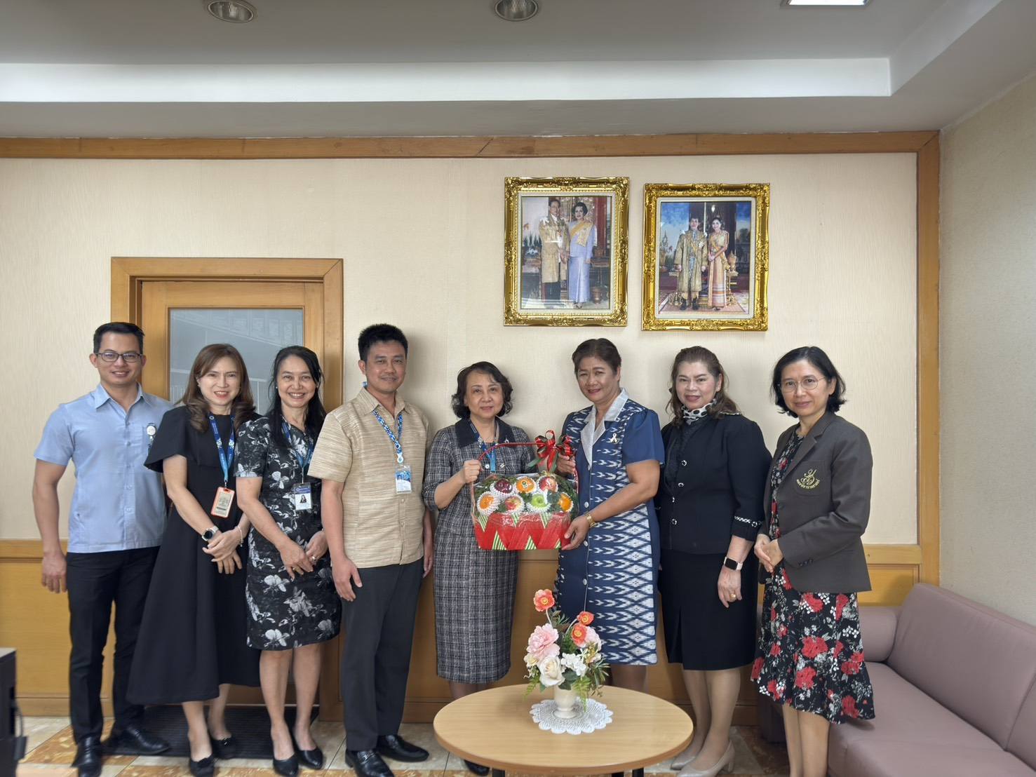 คณะพยาบาลศาสตร์ มหาวิทยาลัยสวนดุสิต เข้าพบและสวัสดีปีใหม่ผู้บริหารคณะพยาบาลศาสตร์ มหาวิทยาลัยมหิดล