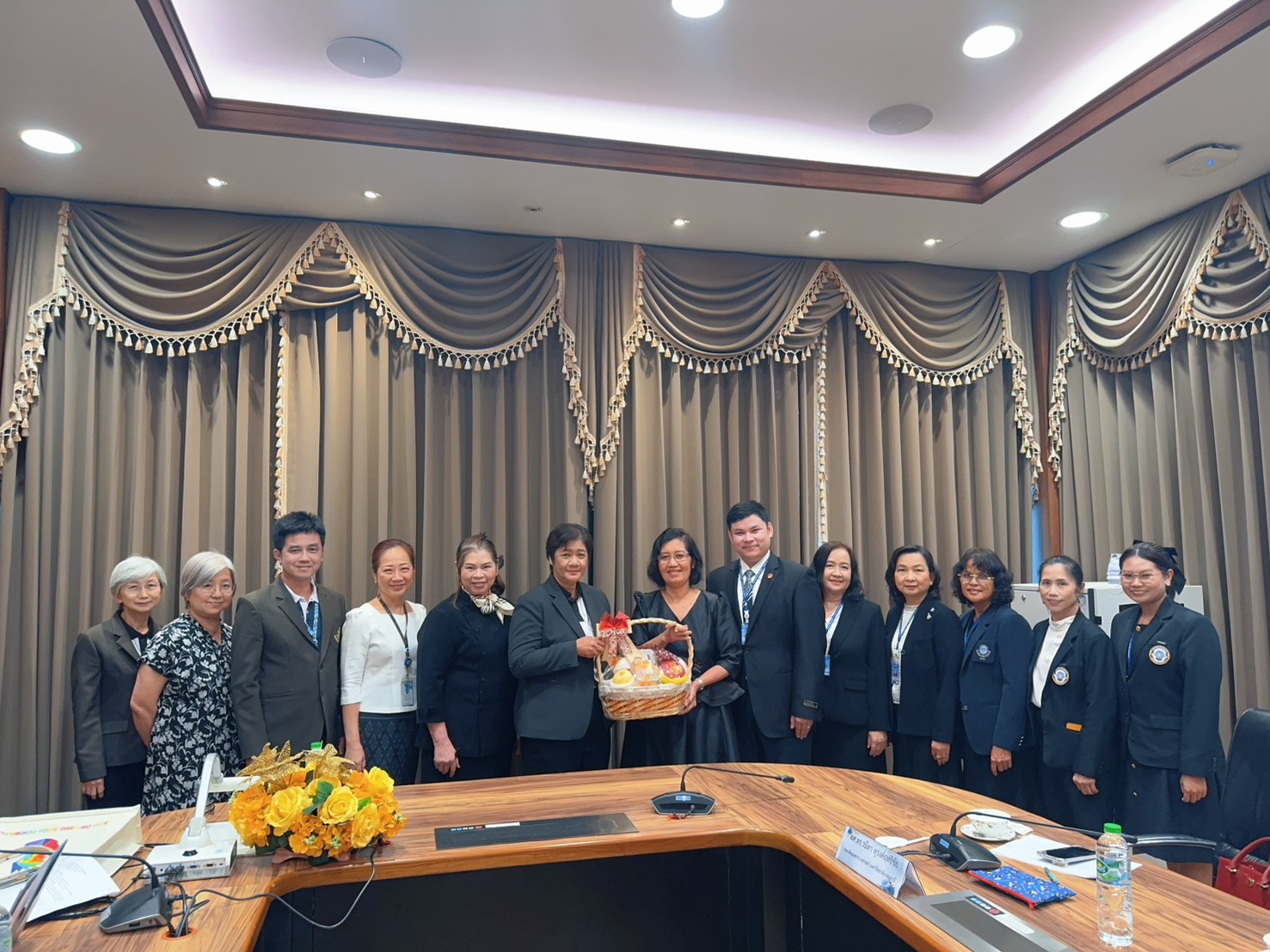 ประชุมหารือแผนความร่วมมือด้านการศึกษา วิจัย บริการวิชาการ และทำนุบำรุงศิลปวัฒนธรรมร่วมกัน