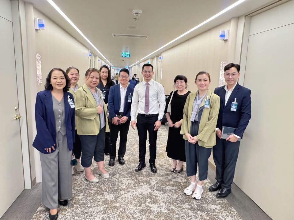 คณะพยาบาลศาสตร์ มหาวิทยาลัยสวนดุสิตร่วมกับทีมบริหารสายการพยาบาล โรงพยาบาลบำรุงราษฎร์ อินเตอร์เนชั่นแนล